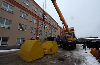 Канатные грейферы производства «Профессионал» в морском порту Приморского края